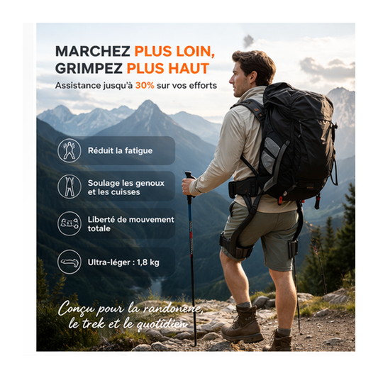 Location exosquelette de randonnée – Journée